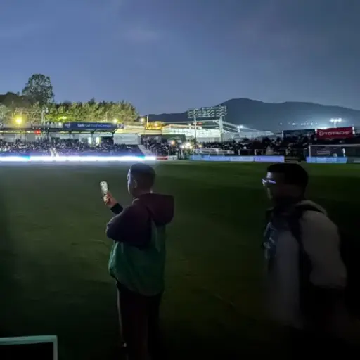 Panorámica del estadio Pensativo de la Antigua Guatemala 