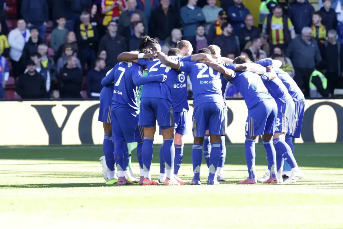 Leicester City a punto de descender a tercera división - LCFC