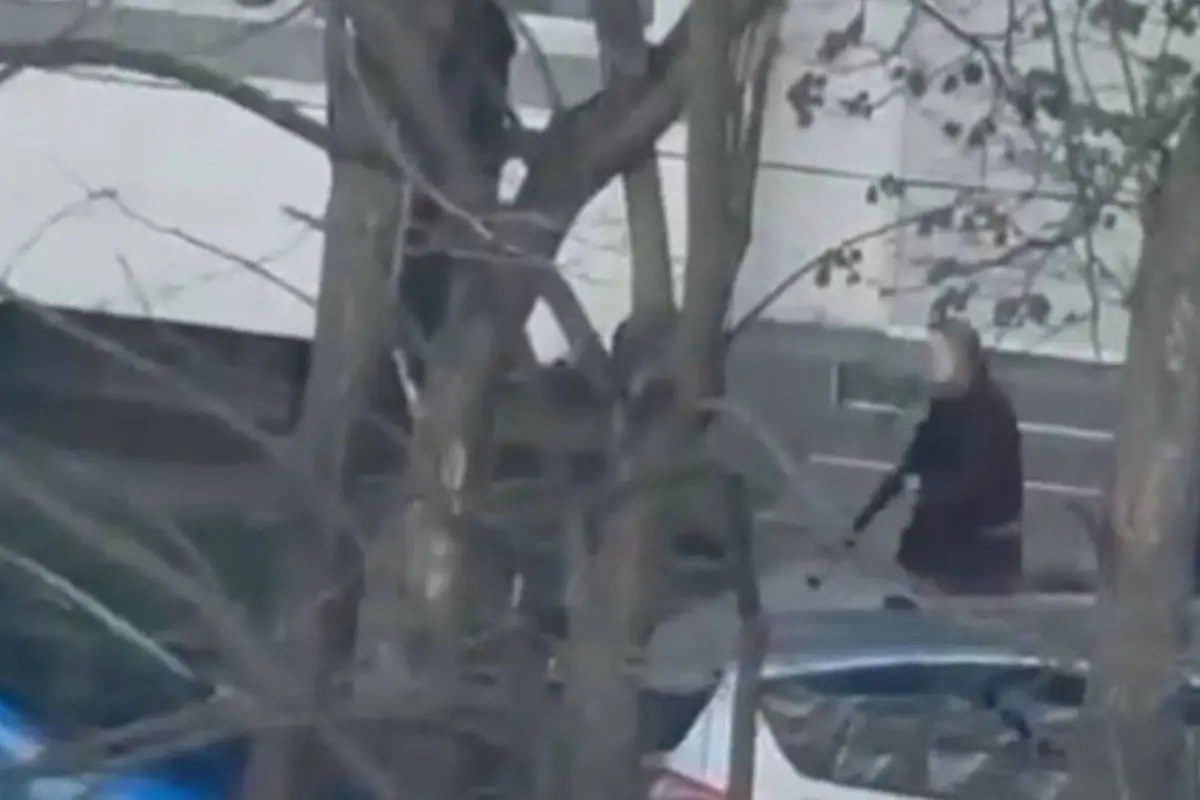 Tiroteo en Kiev deja al menos cinco muertos., Redes sociales.