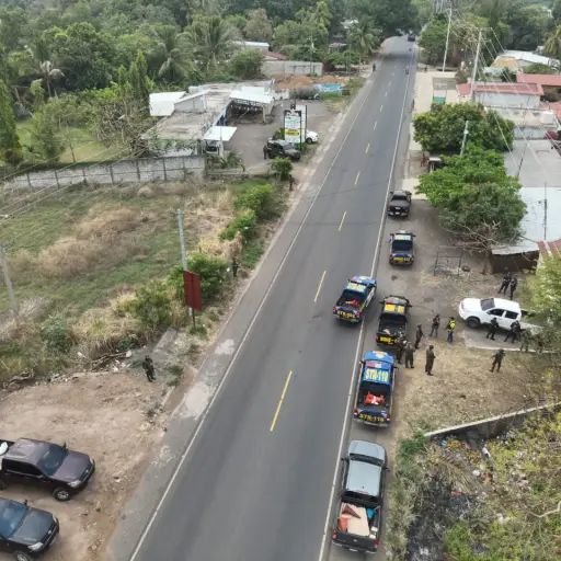 El operativo de Santa Rosa se ejecutó en plena carretera. ,PNC de Guatemala.