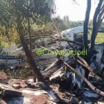 Avioneta se desploma a minutos del despegue y causa una tragediat