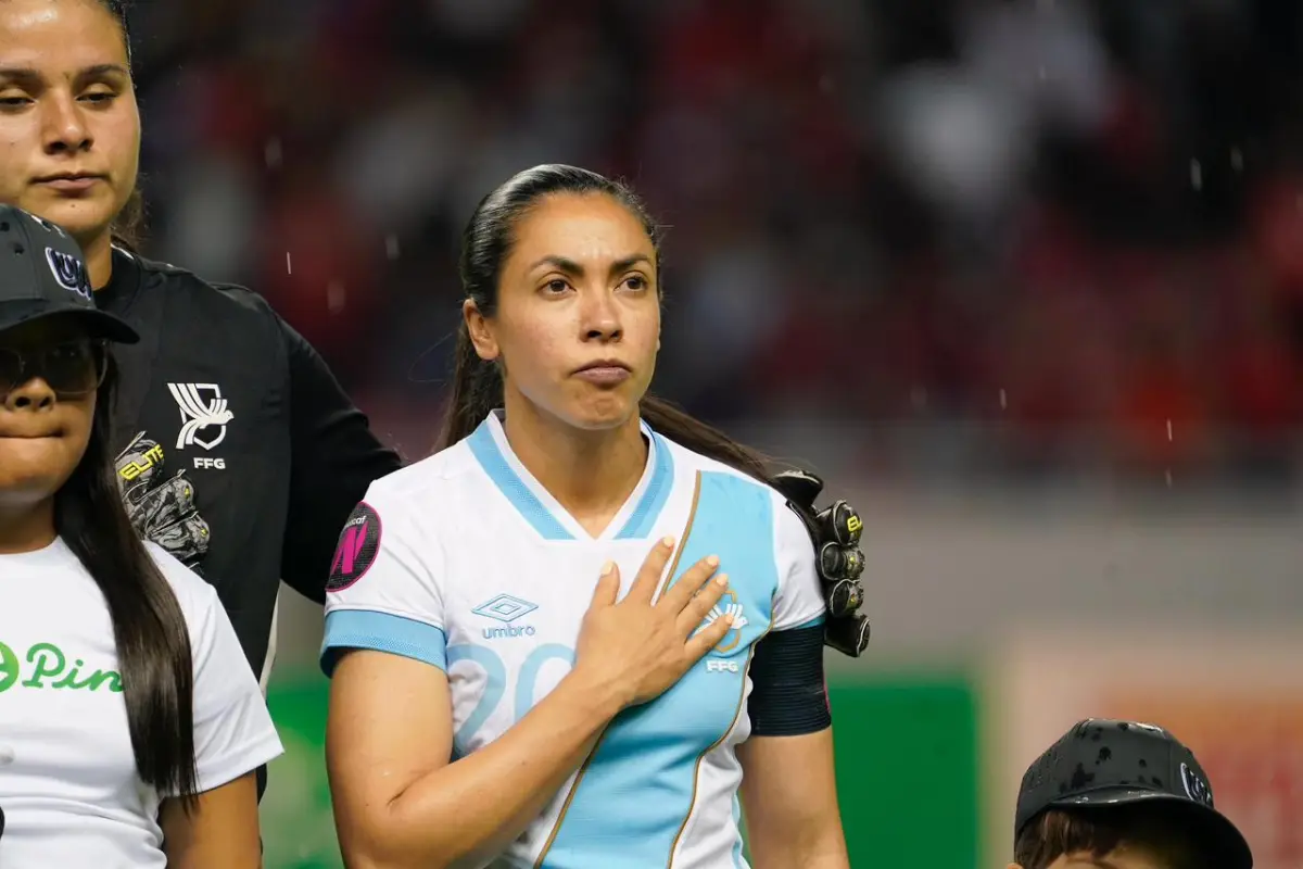 Ana Lucía Martínez, capitana y referente de la Selección Femenina de Guatemala - FFG