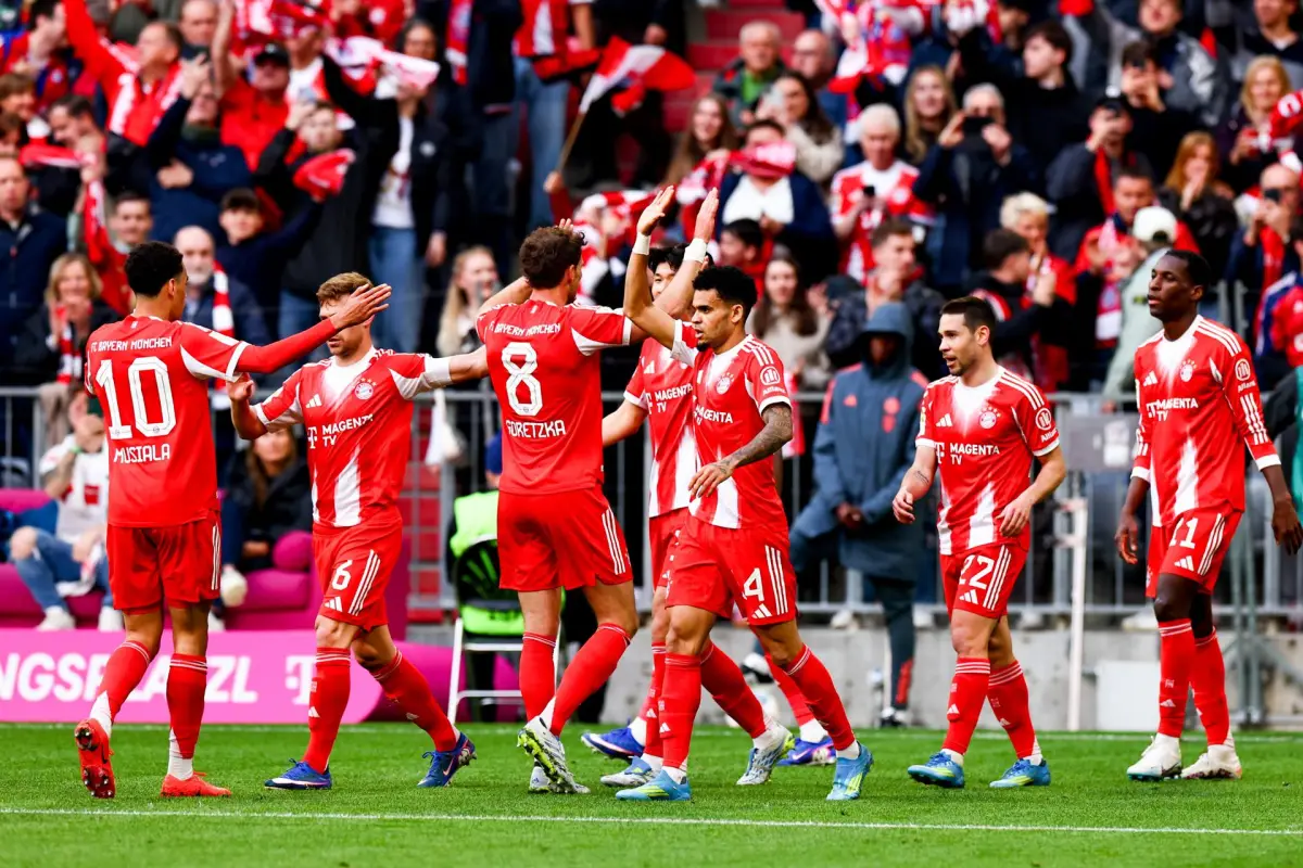 Bayern Múnich se consagra campeón de la Bundesliga 2025/26 - EFE