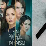 Tragedia en set de “Sin senos sí hay paraíso”. ,Redes sociales.