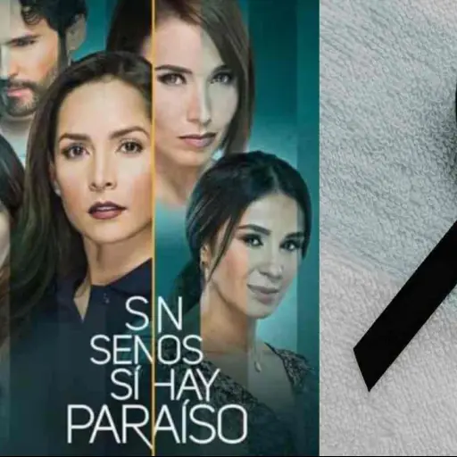 Tragedia en set de Sin senos sí hay paraíso. ,Redes sociales.