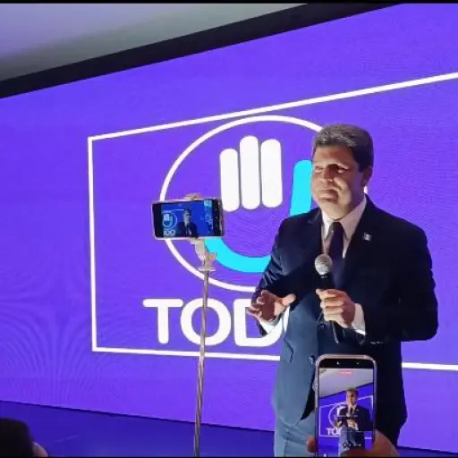 Sergio Madrazo aseguró que llegará a cada departamento del país. ,Dayana Rashón.