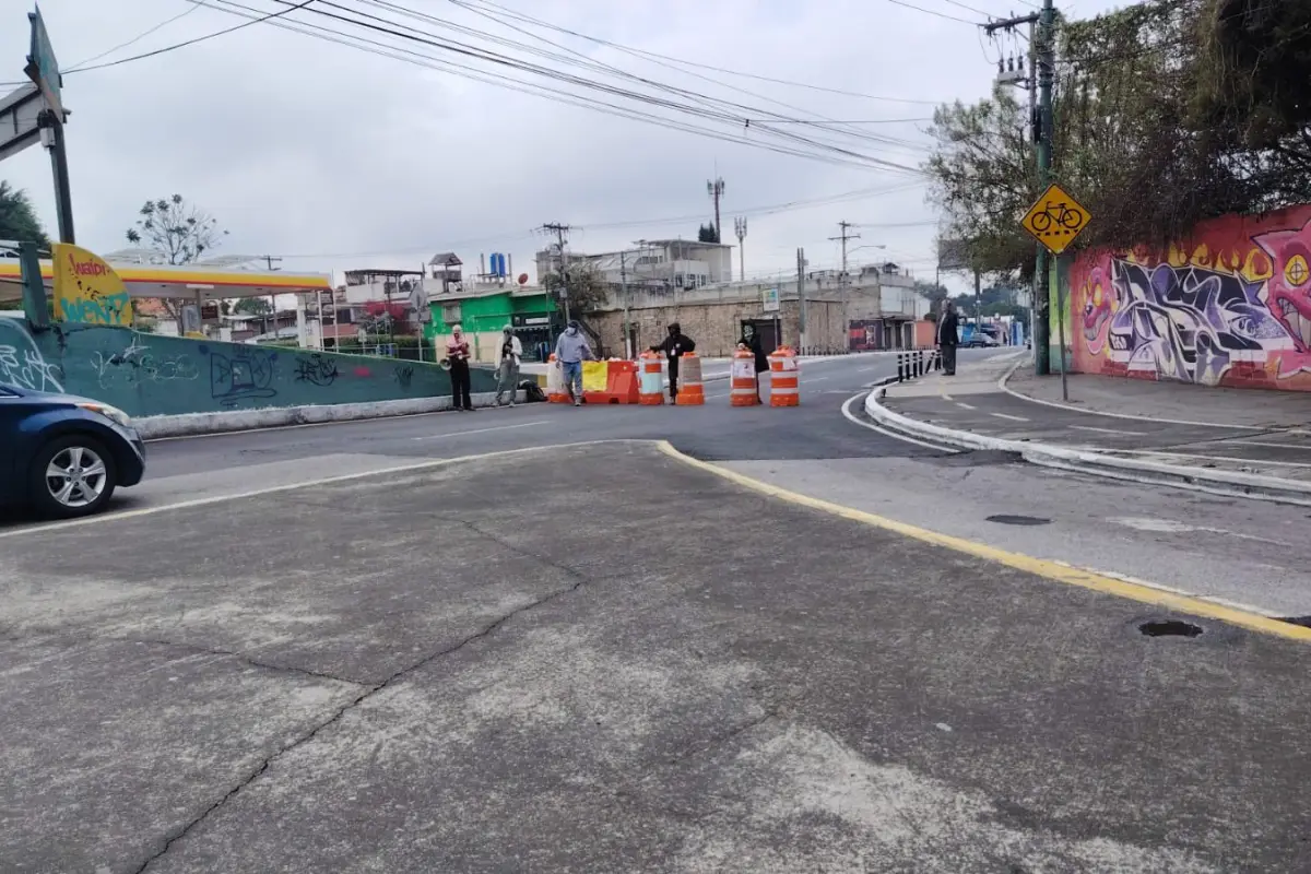 El ingreso a la USAC, por el sector del Periférico, estuvo cerrado por varias horas este domingo., Amílcar Montejo.