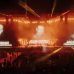 Imagen del expresidente Jacobo Arbenz sorprende en Festival Coachella 2026t