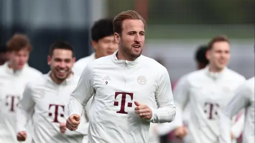 El Bayern recupera a Kane para el duelo ante el Real Madrid