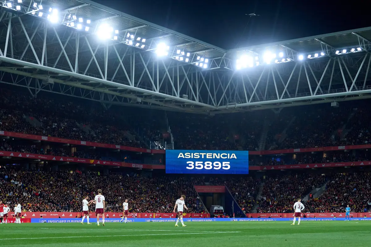 RCDE Stadium, en Cornellá, España - Selección Española de Fútbol