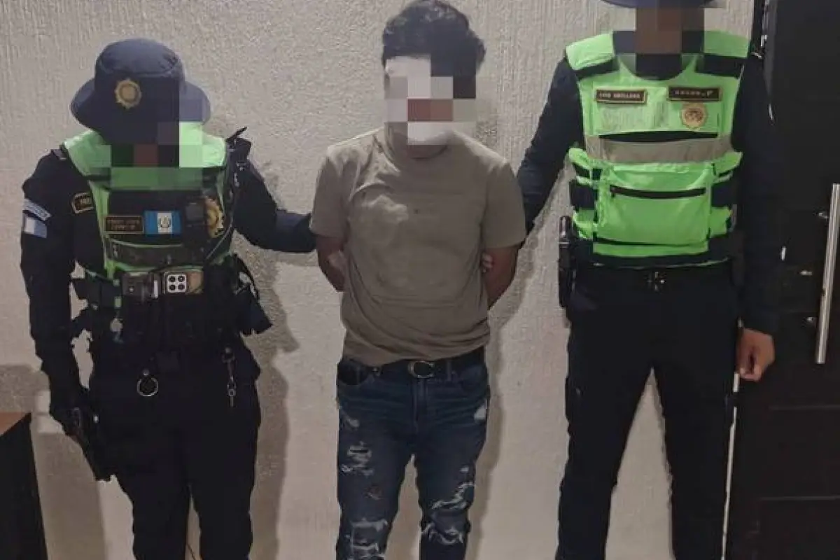 Fue detenido el sospechoso de atropellar a un agente de tránsito en Izabal., PNC