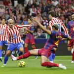 Araujo y Bernal terminaron lesionados en la victoria del Barcelonat