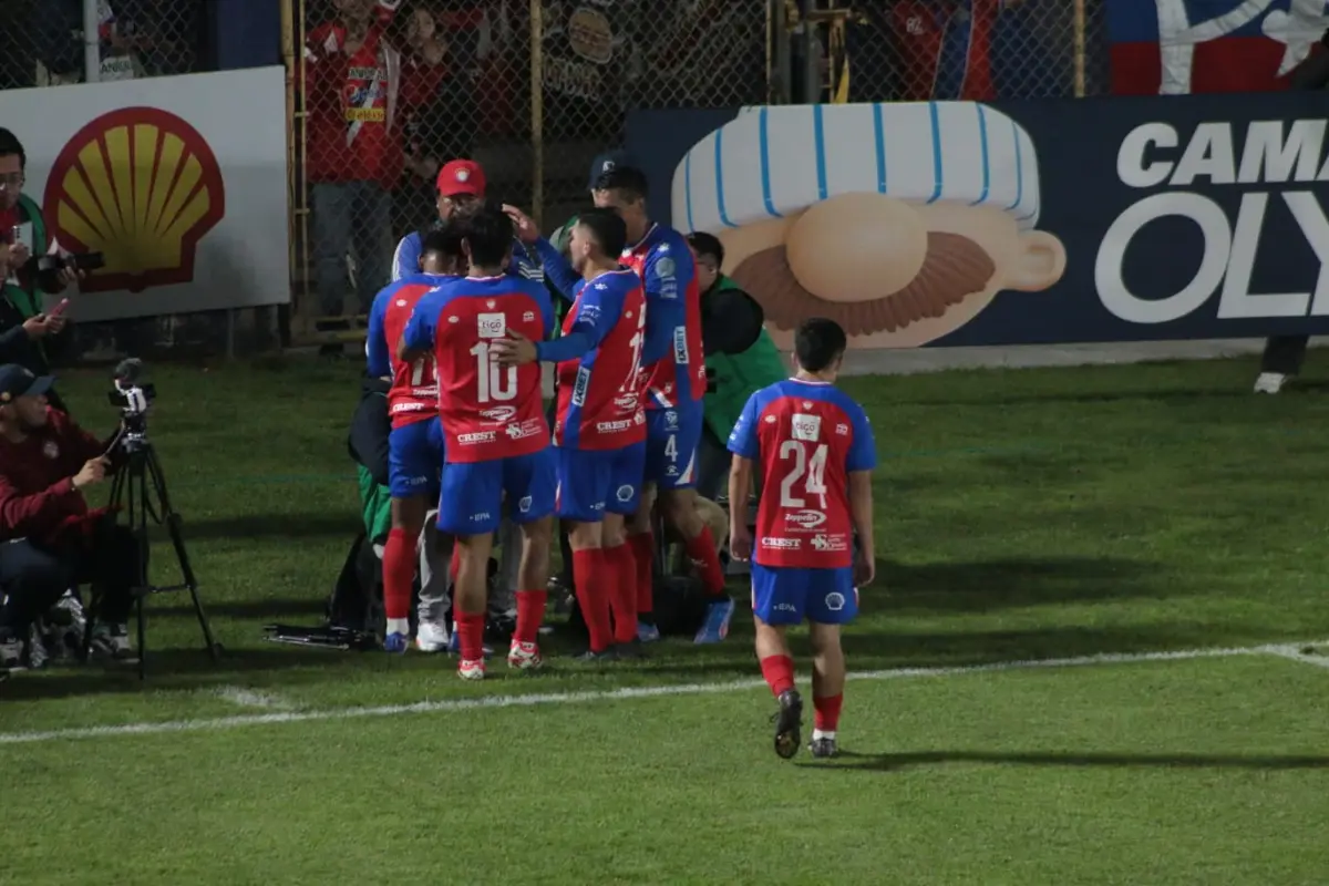 Celebración de Xelajú ante Malacateco - Willber Colloy