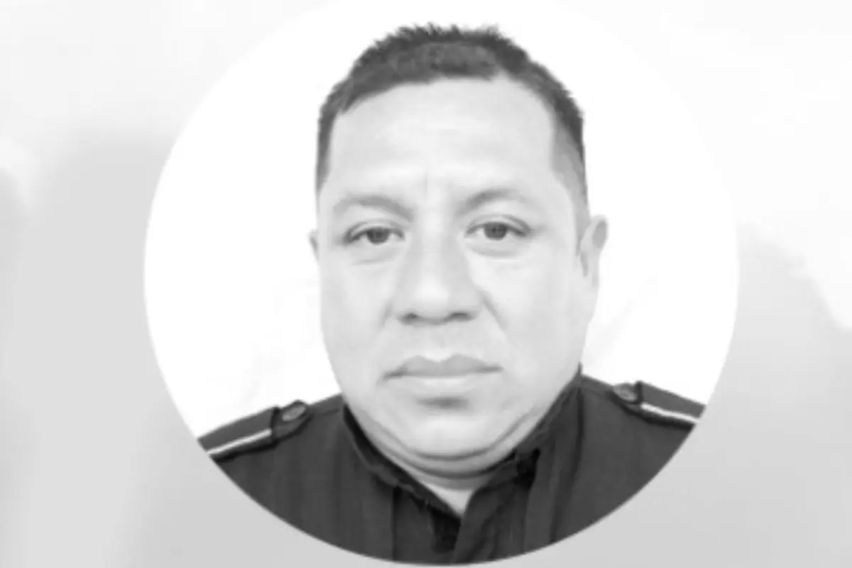 Agente de PNC Mateo Fernando Juc, Foto PNC