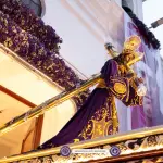 Salida del Cortejo Procesional de Jesús Nazareno Candelaria  ,Hermandad de Cristo Rey