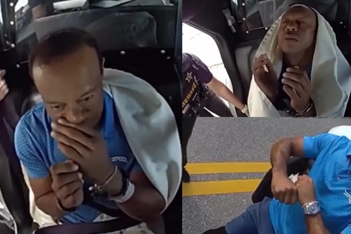 "Bajé la mirada hacia mi teléfono y de repente...boom", dijo Tiger Woods tras accidente de tránsito 