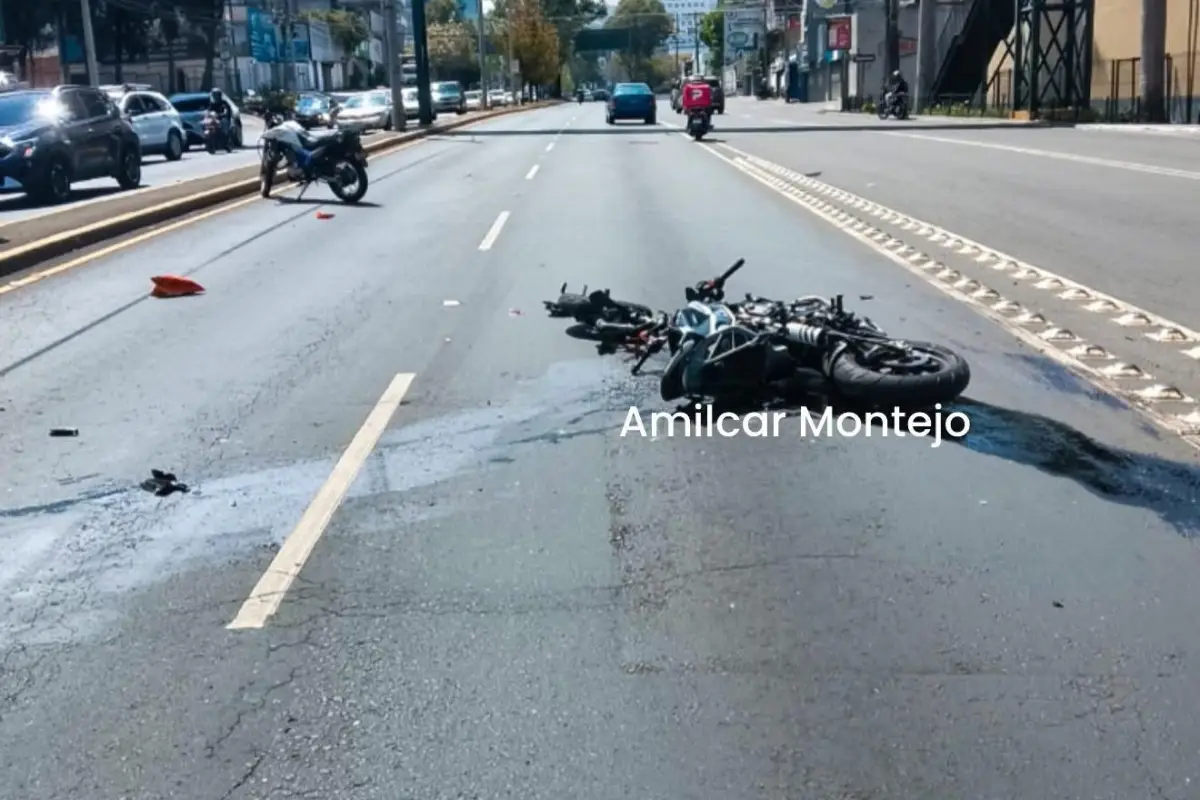 El accidente ocurrió durante la mañana de este viernes. , Foto Amilcar Montejo