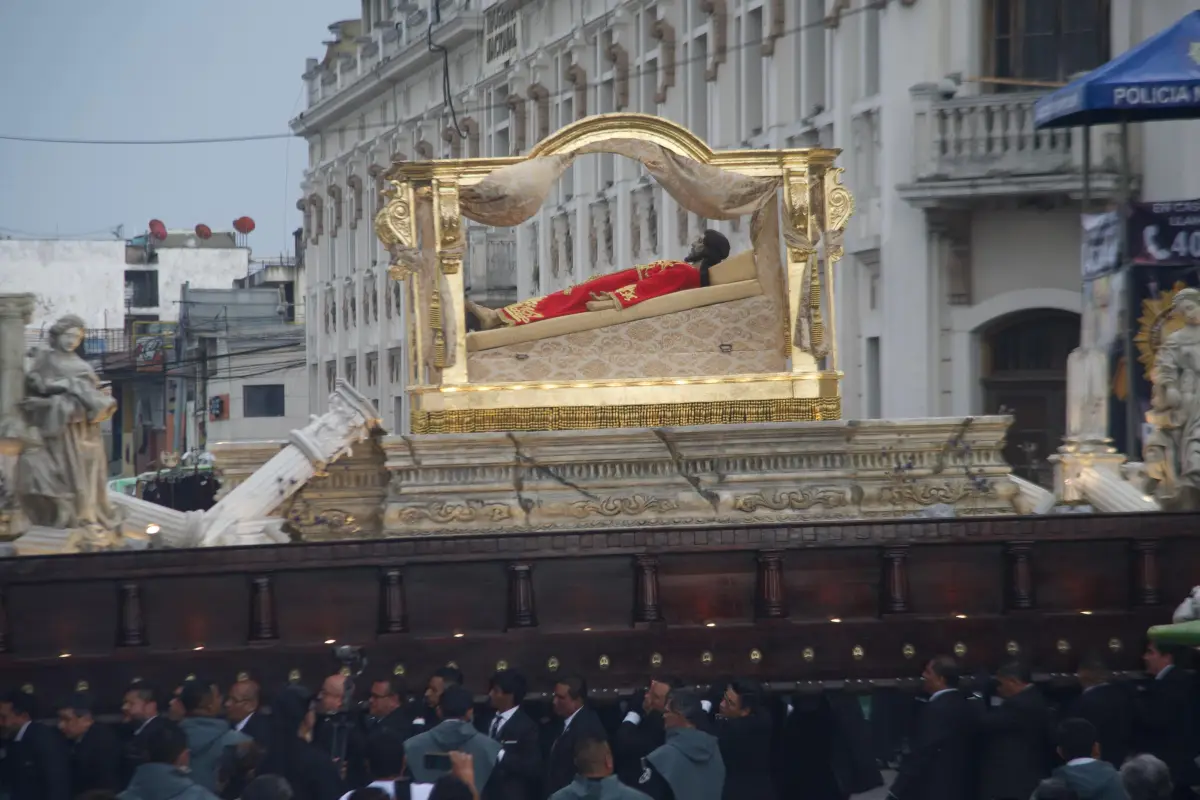 Cristo Yacente, El Calvario, Foto Omar Solís