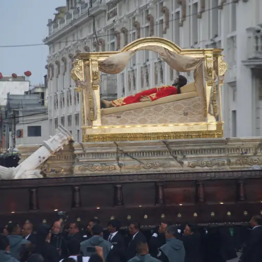 Cristo Yacente, El Calvario ,Foto Omar Solís