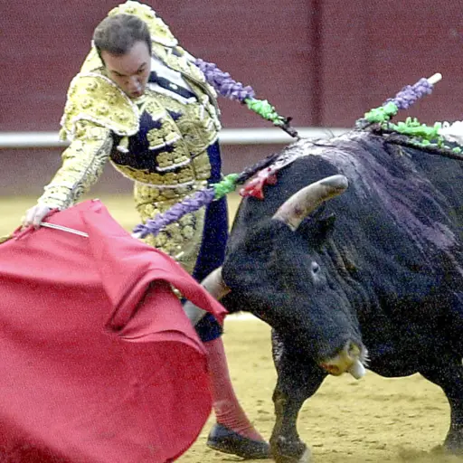 Imagen de archivo del 10 de agosto de 2003 del extorero español Ricardo Ortiz, que trabajaba en la plaza de toros de La Malagueta, en Málaga, y ha fallecido este Viernes Santo al ser embestido por un toro en los corrales del coso, suceso que investiga l , EFE/Archivo/Rafael Díaz