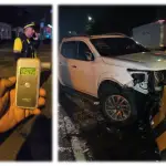 Conductores ebrios provocan accidentes en la capital y Villa Nuevat