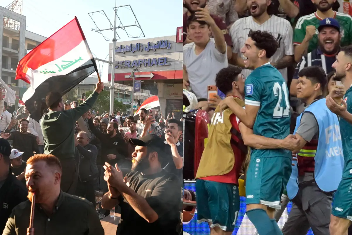 Irak celebra la clasificación de su Selección al Mundial 2026 