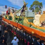 Jesús Nazareno del Rescate es llevado en hombros este Miércoles Santo t