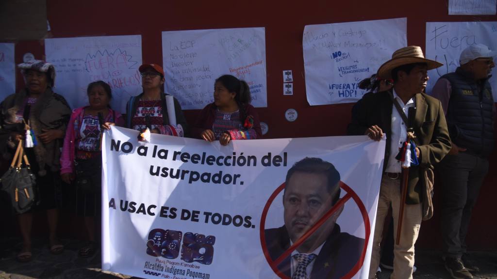 Manifestaciones en Antigua Guatemala por elección del rector de Usac | Omar Solís/Emisoras Unidas