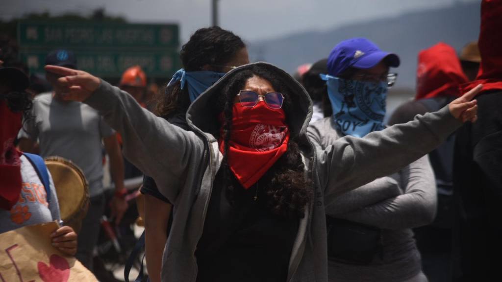 Protestas en Antigua Guatemala por elección de rector de Usac | Omar Solís/EU
