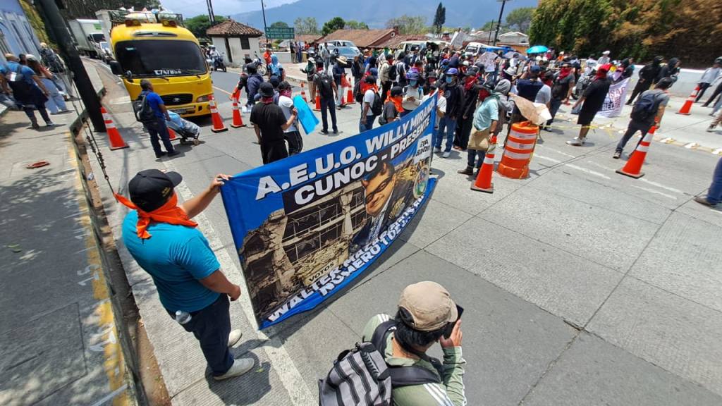 Protestas en Antigua Guatemala por elección de rector de Usac | Omar Solís/EU