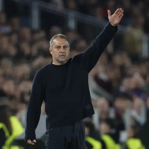 Hansi Flick, entrenador del Barcelona 