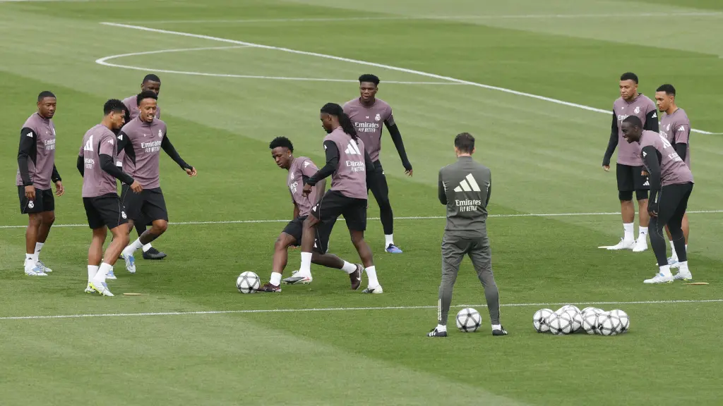 Entreno del Real Madrid en su preparación para recibir a Girona 