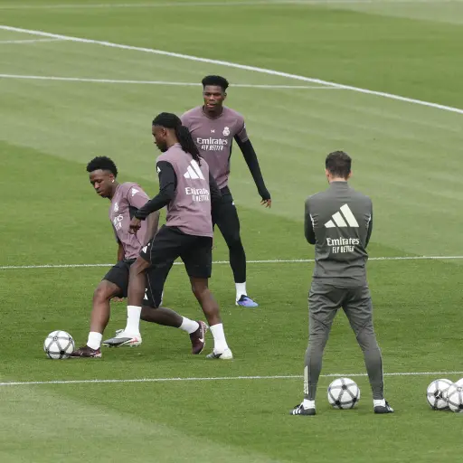 Entreno del Real Madrid en su preparación para recibir a Girona 