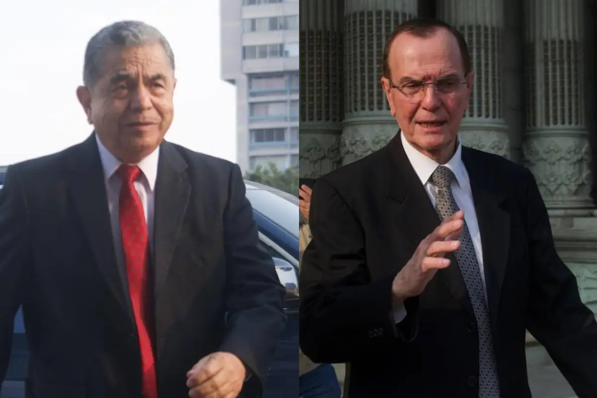 Néctor Guilebaldo de León Ramírez y Julio César Rivera Clavería., Foto Omar Solís
