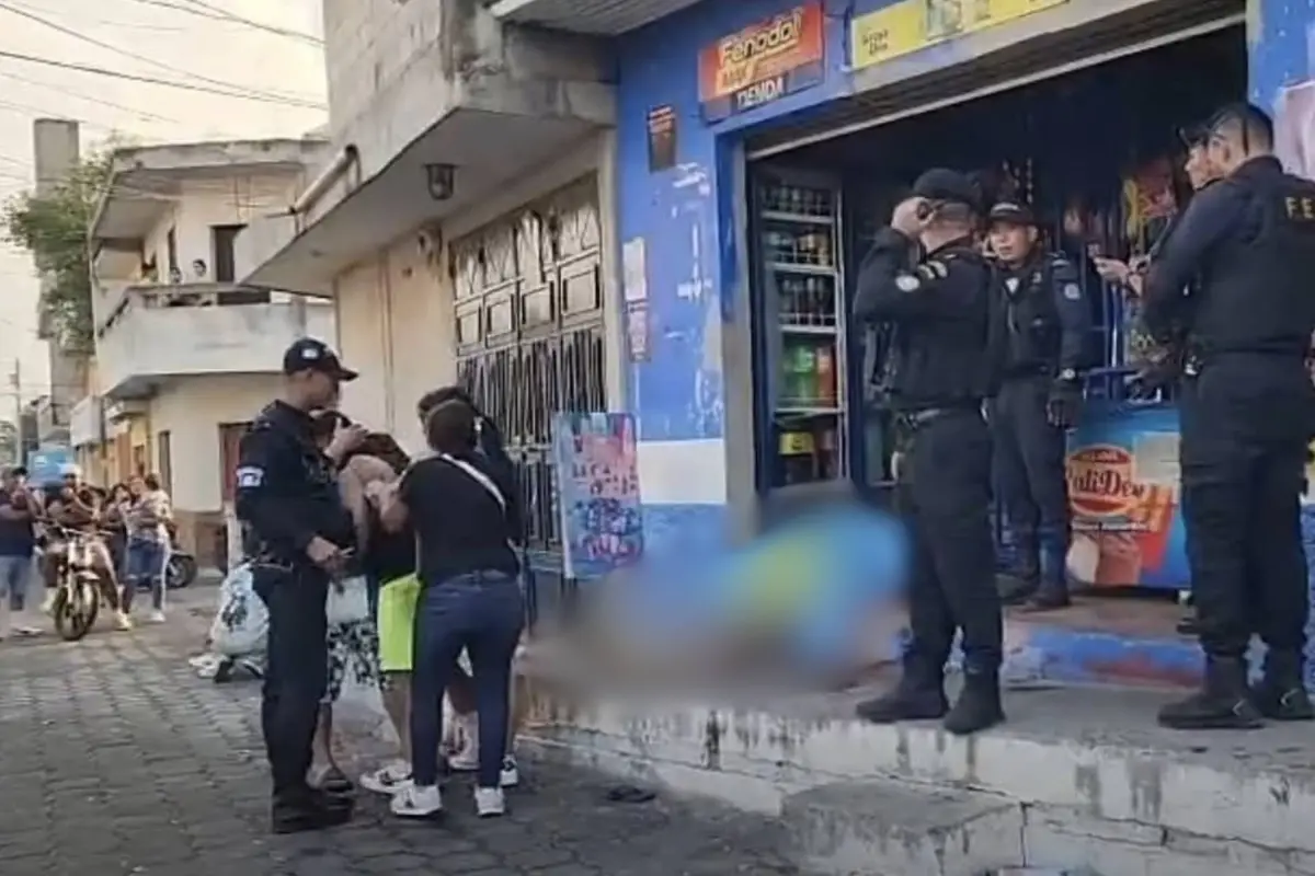 Un muerto en Amatitlán. , Redes sociales.