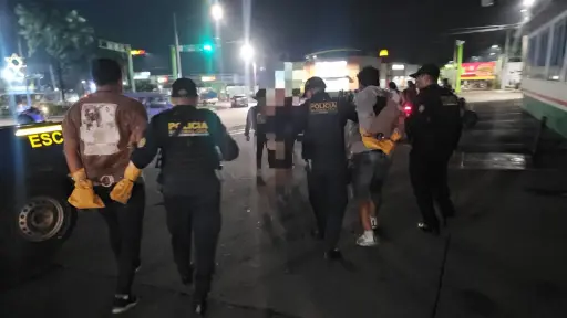 Capturan a dos presuntos sicarios tras ataque armado en Escuintla