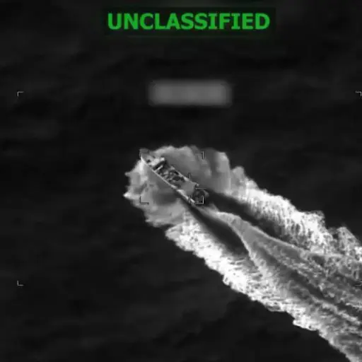 EE. UU. destruye narcolancha en el Pacífico Oriental ,Captura de pantalla de la red social X