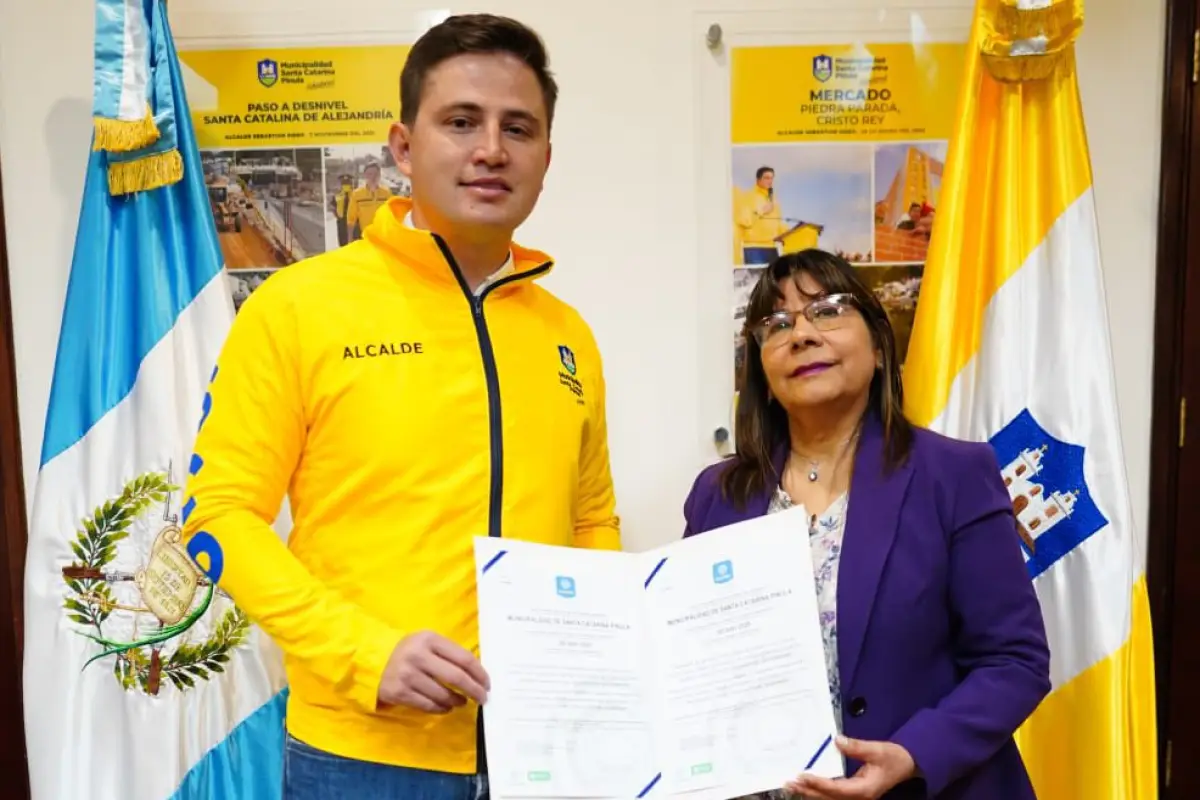 Municipalidad de Santa Catarina Pinula recibe acreditación ISO por gestión municipal, Cortesía