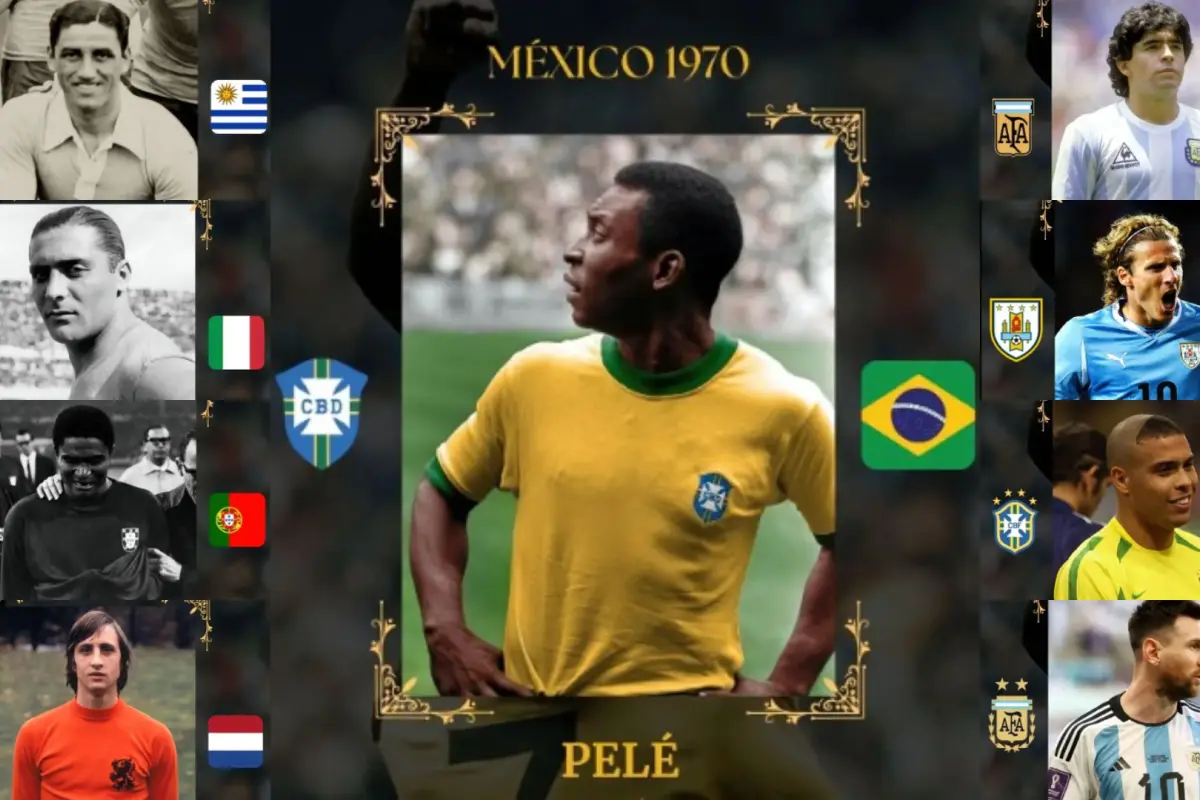 Mejores jugadores por cada edición del Mundial 