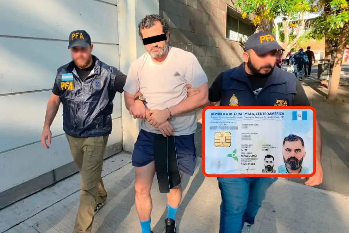 Detienen en Argentina a militar mexicano que usó DPI guatemalteco falso., Redes sociales.