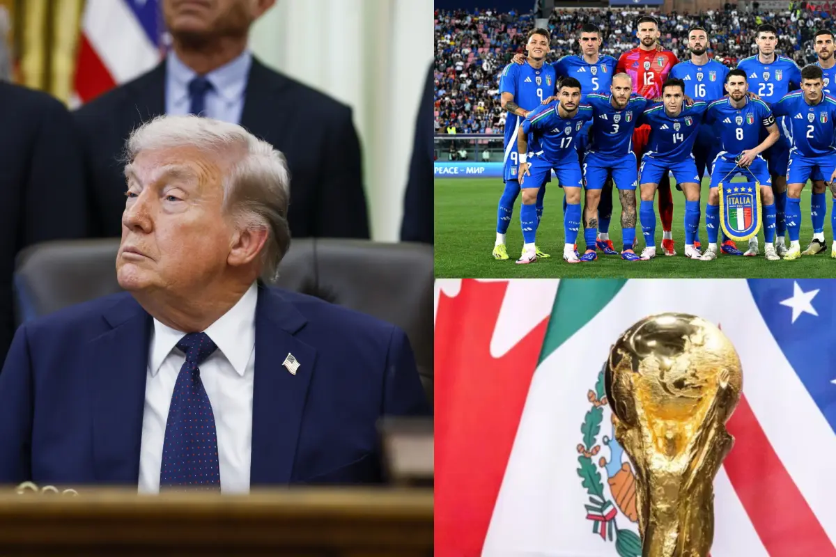 Donald Trump se refiere al tema de que Italia sustituya a Irán 