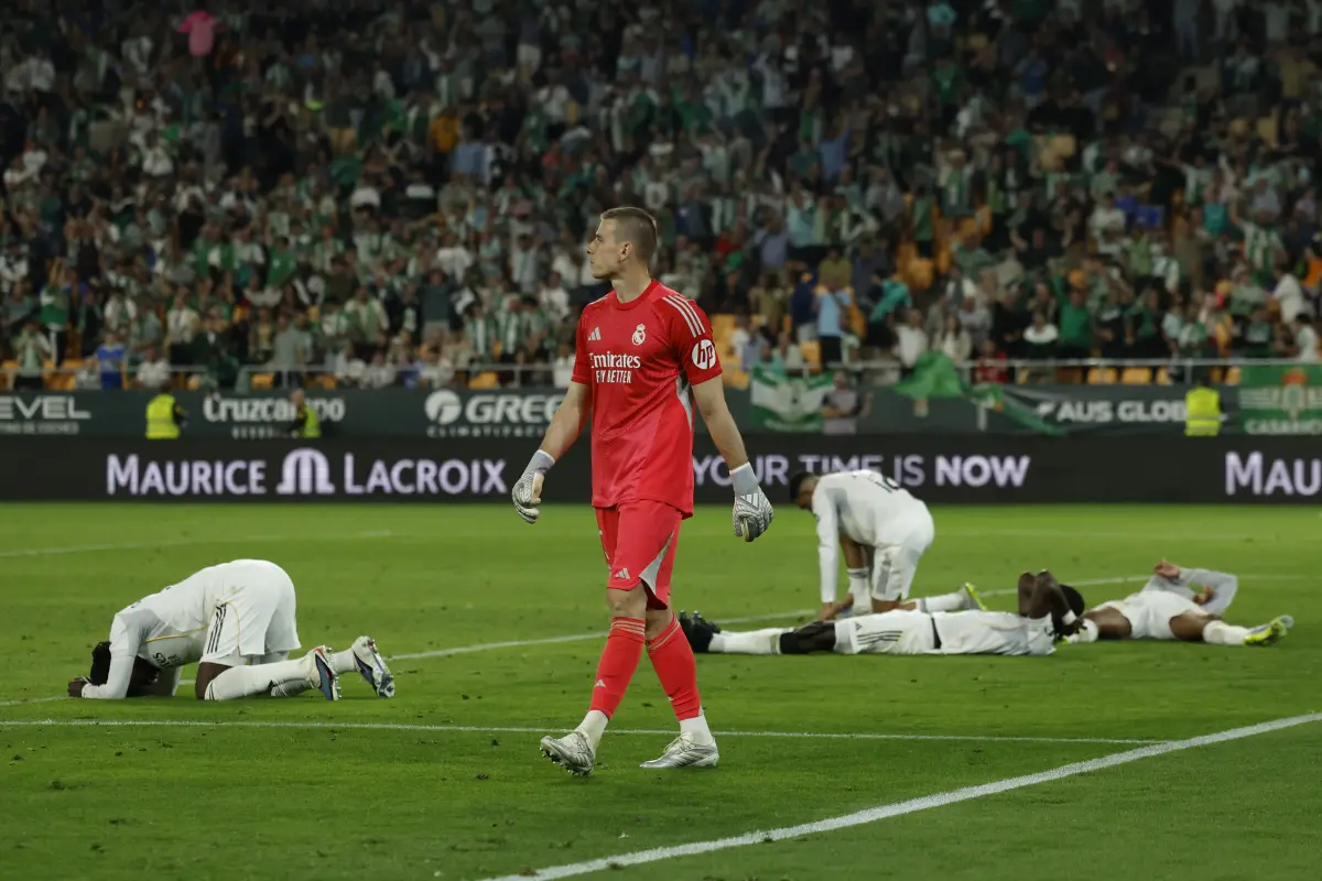 Real Madrid iguala con Betis y La Liga se le escapa 