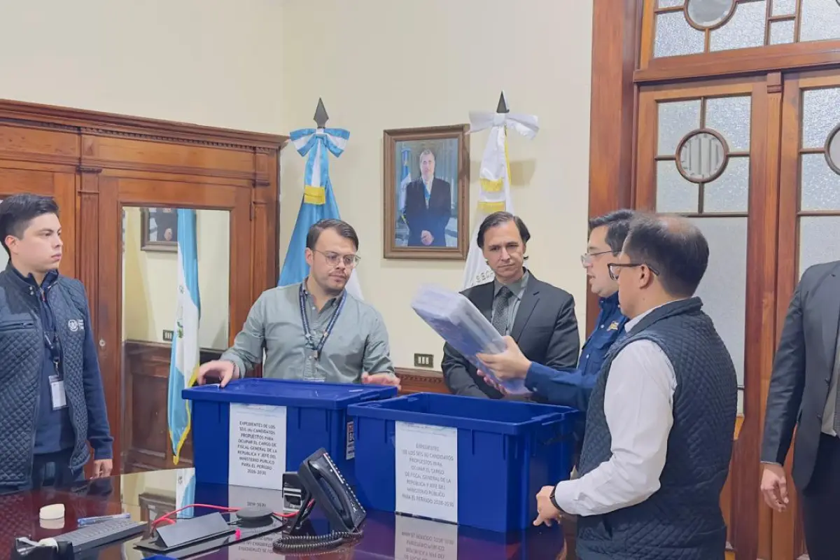 La documentación fue entregada en la Secretaría General de la Presidencia., Foto SCSP