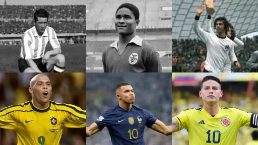 Goleadores de las Copas FIFA, edición por edición   