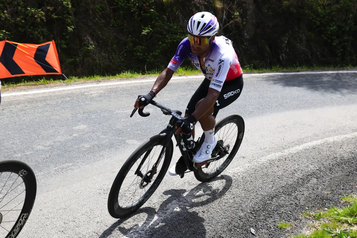 Sergio Chumil en la Vuelta a Asturias - Burgos BH
