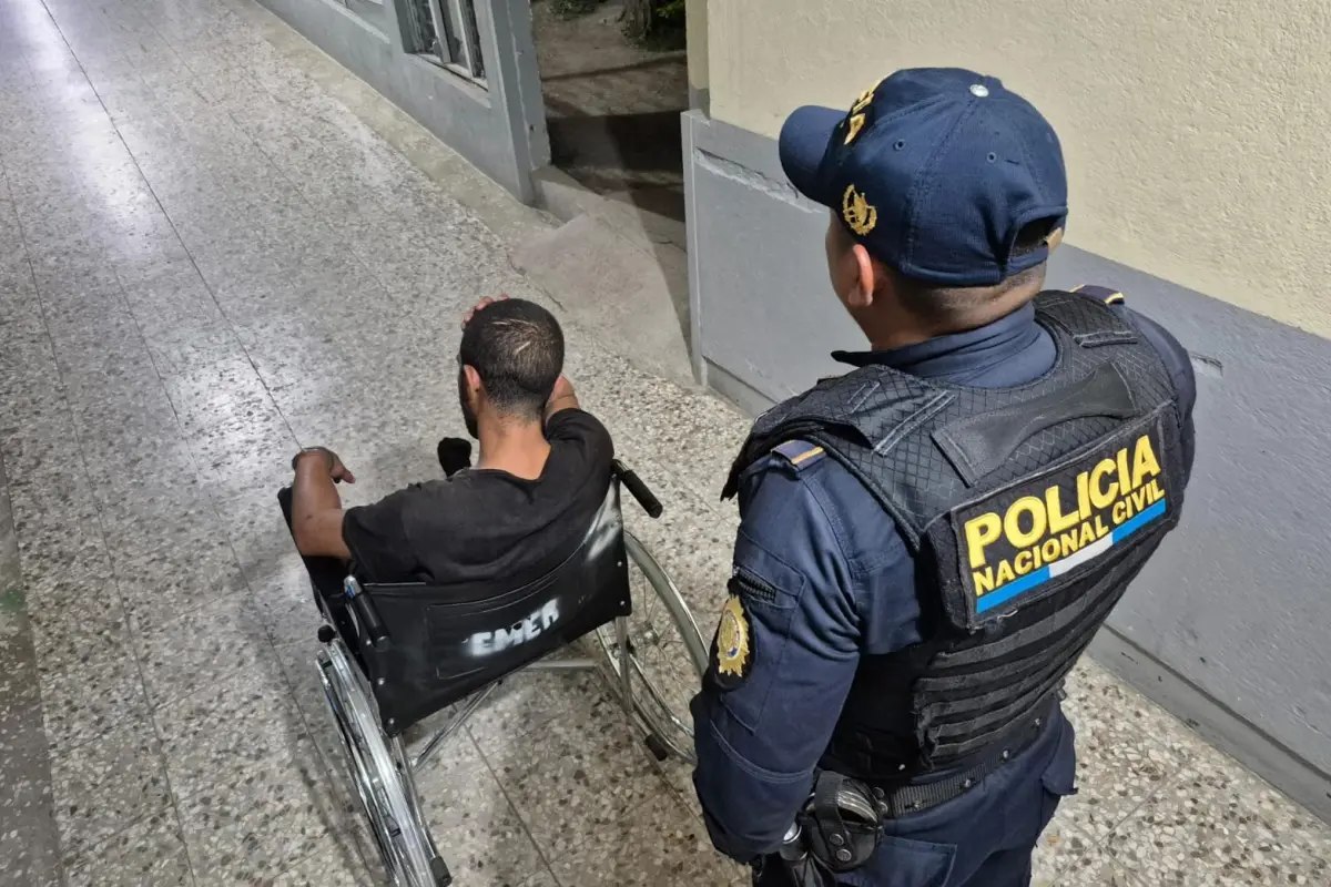 Reo venezolano trató de escapar de la cárcel., PNC