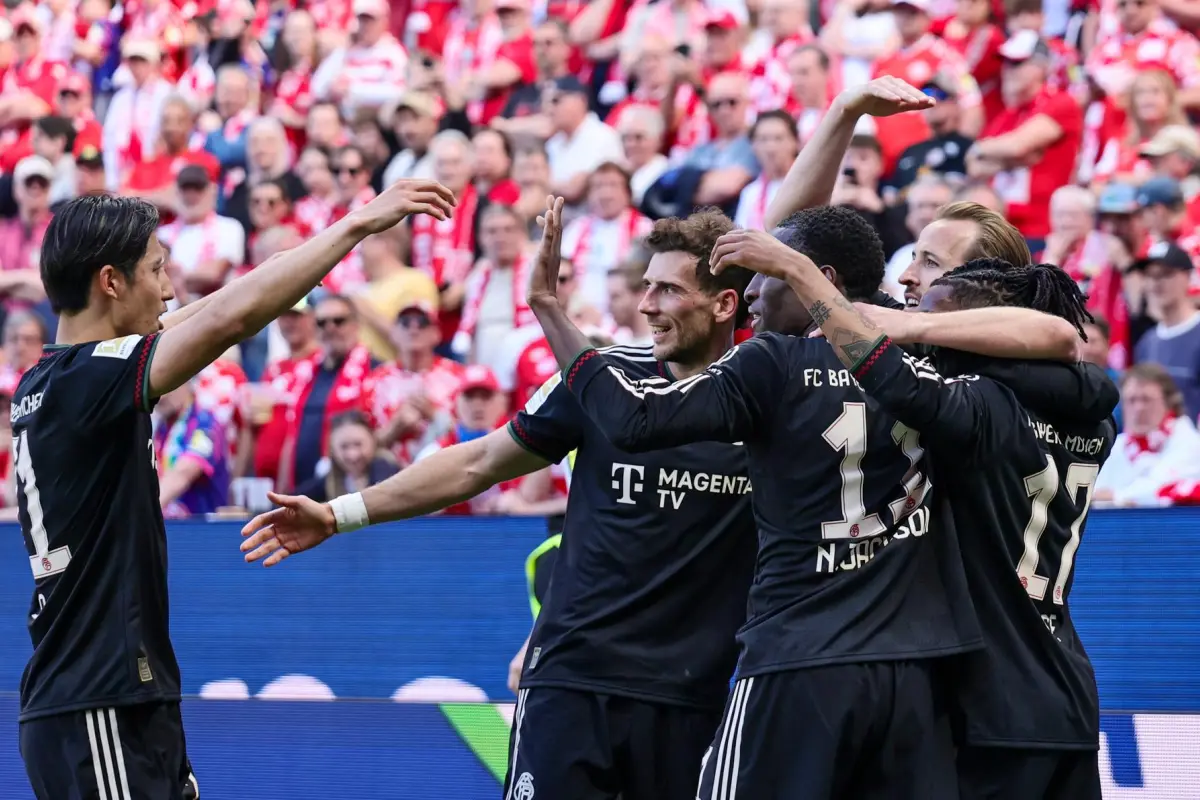 Celelebración del Bayern Múnich ante el Mainz 05 - EFE