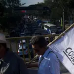 Integrantes de Codeca y otras organizaciones realizan manifestación en la capital el miércoles, 22 de abril. ,Omar Solís/Emisoras Unidas