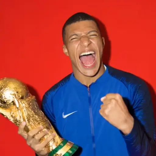 Kylian Mbappé, seleccionado de Francia 