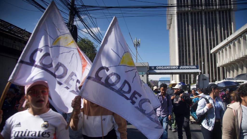 Manifestación de organizaciones sociales y estudiantiles en la capital | Omar Solís/EU